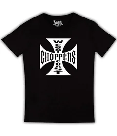 Прикольные футболки: West Coast Choppers на черной